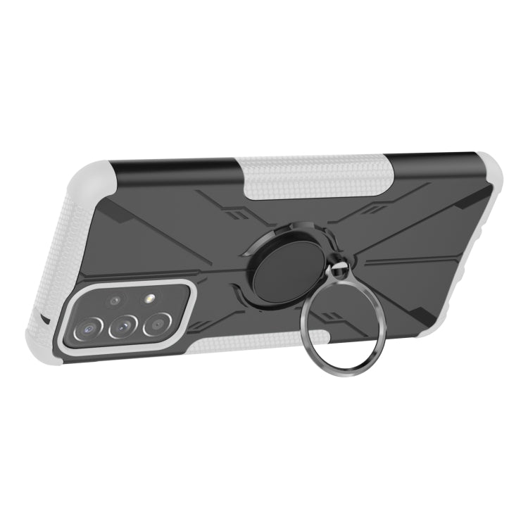 For Samsung Galaxy A33 5G Armor Bear Shockproof PC + TPU Phone Case