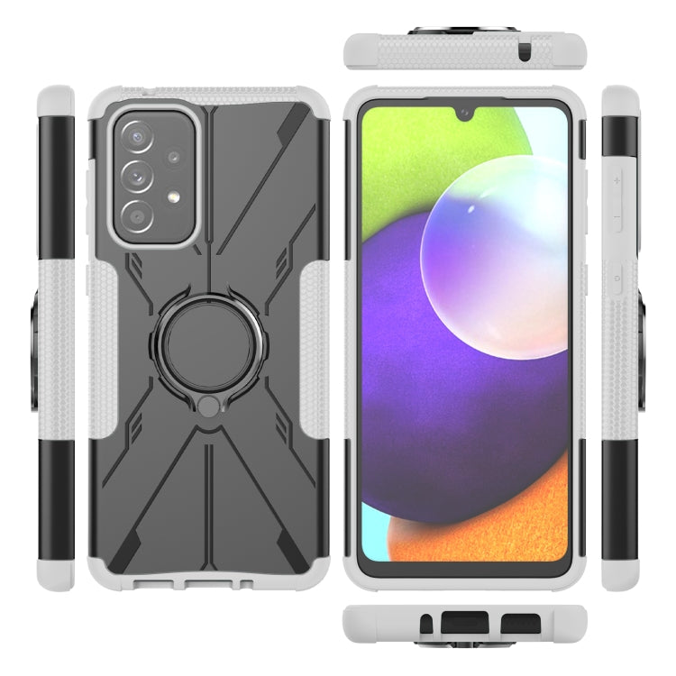 For Samsung Galaxy A33 5G Armor Bear Shockproof PC + TPU Phone Case