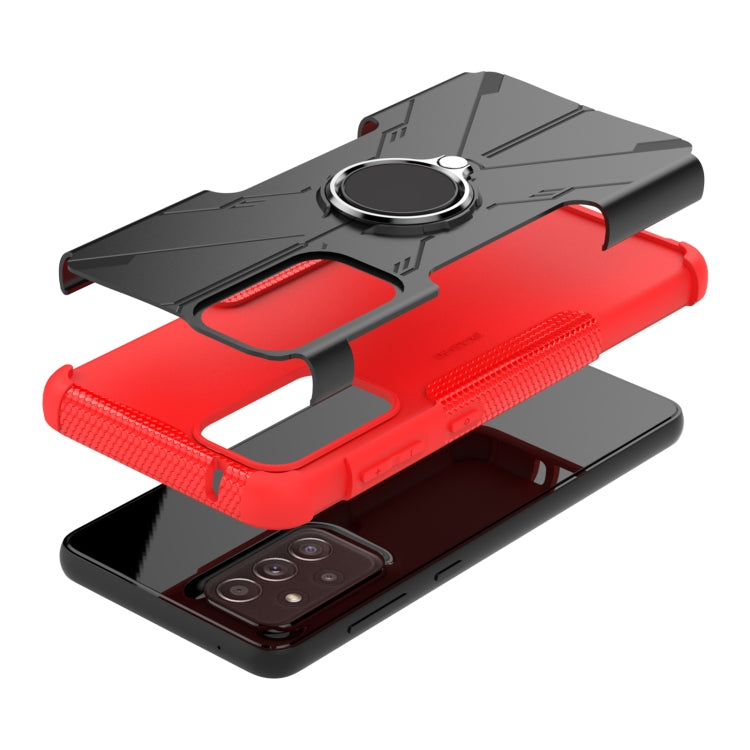 For Samsung Galaxy A33 5G Armor Bear Shockproof PC + TPU Phone Case