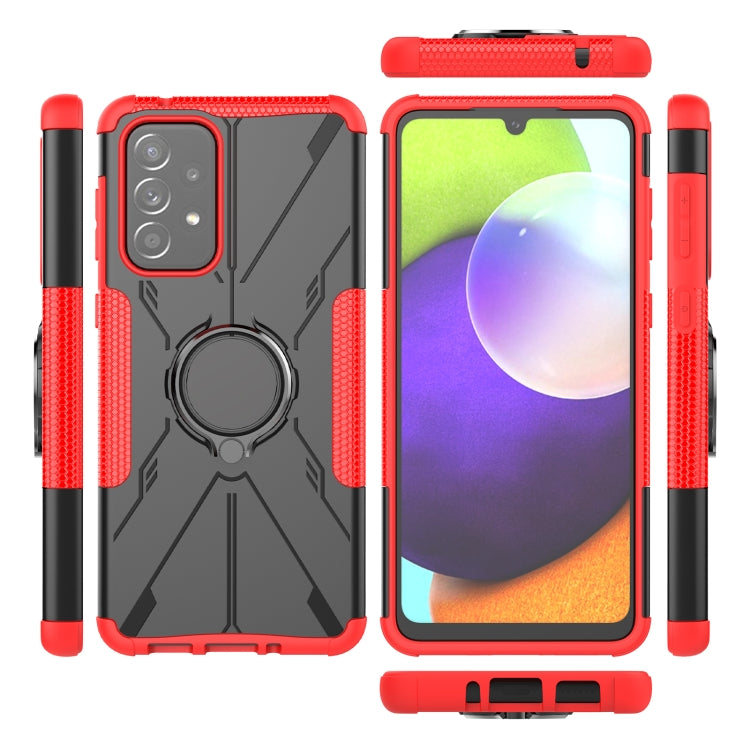 For Samsung Galaxy A33 5G Armor Bear Shockproof PC + TPU Phone Case