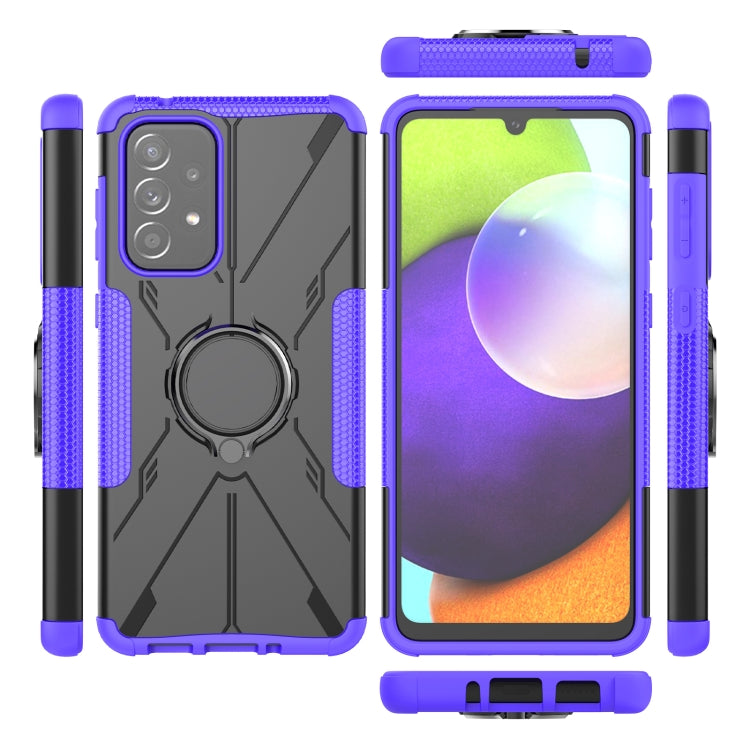 For Samsung Galaxy A33 5G Armor Bear Shockproof PC + TPU Phone Case