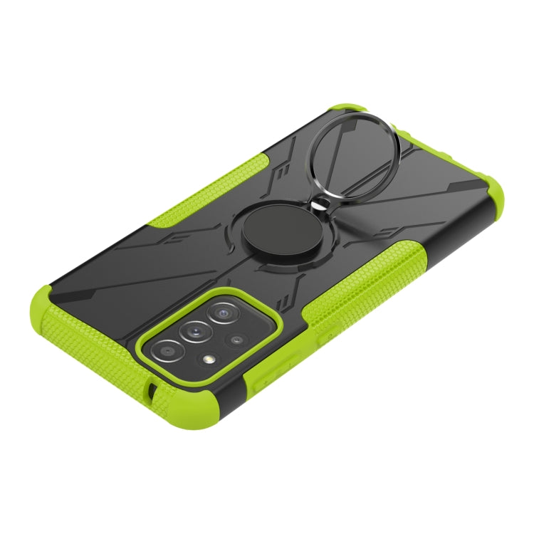 For Samsung Galaxy A33 5G Armor Bear Shockproof PC + TPU Phone Case
