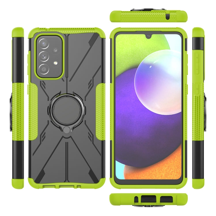 For Samsung Galaxy A33 5G Armor Bear Shockproof PC + TPU Phone Case