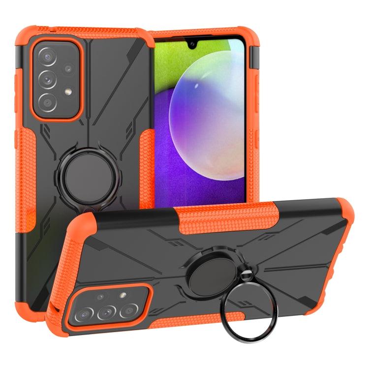 For Samsung Galaxy A33 5G Armor Bear Shockproof PC + TPU Phone Case