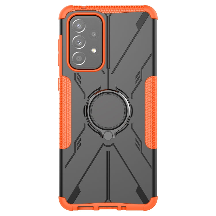 For Samsung Galaxy A33 5G Armor Bear Shockproof PC + TPU Phone Case