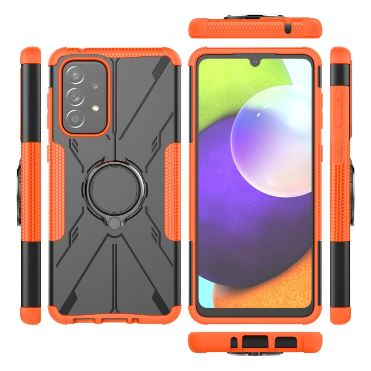 For Samsung Galaxy A33 5G Armor Bear Shockproof PC + TPU Phone Case
