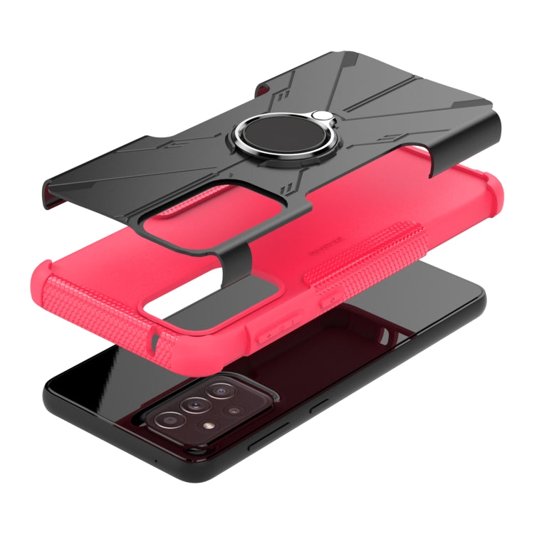 For Samsung Galaxy A33 5G Armor Bear Shockproof PC + TPU Phone Case