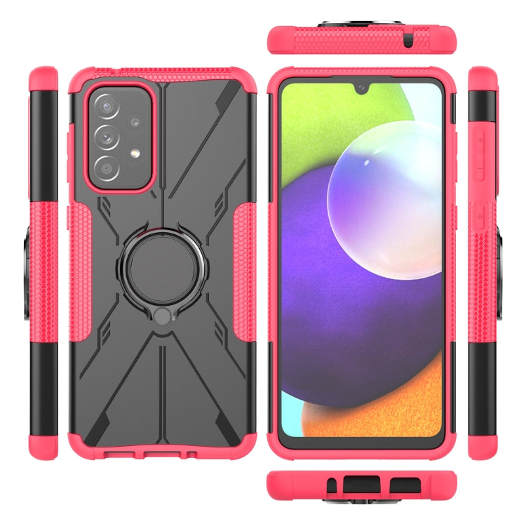 For Samsung Galaxy A33 5G Armor Bear Shockproof PC + TPU Phone Case
