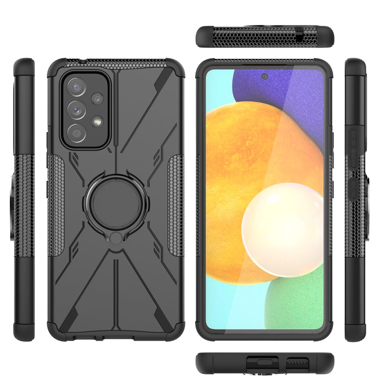 For Samsung Galaxy A53 5G Armor Bear Shockproof PC + TPU Phone Case