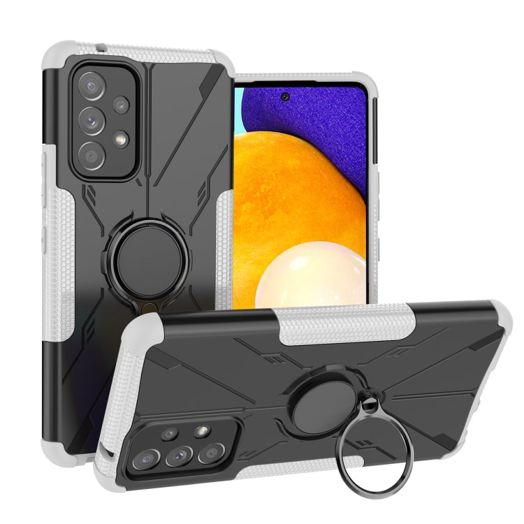 For Samsung Galaxy A53 5G Armor Bear Shockproof PC + TPU Phone Case