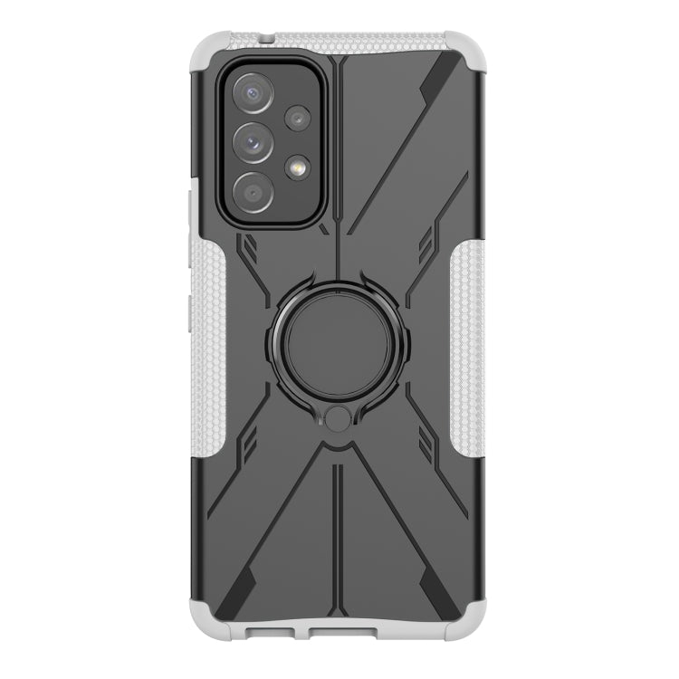 For Samsung Galaxy A53 5G Armor Bear Shockproof PC + TPU Phone Case