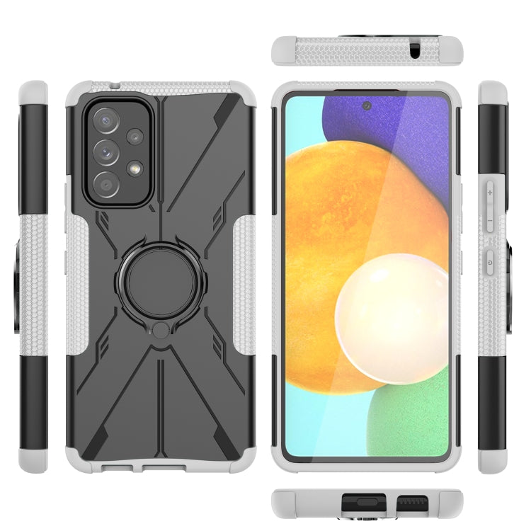 For Samsung Galaxy A53 5G Armor Bear Shockproof PC + TPU Phone Case