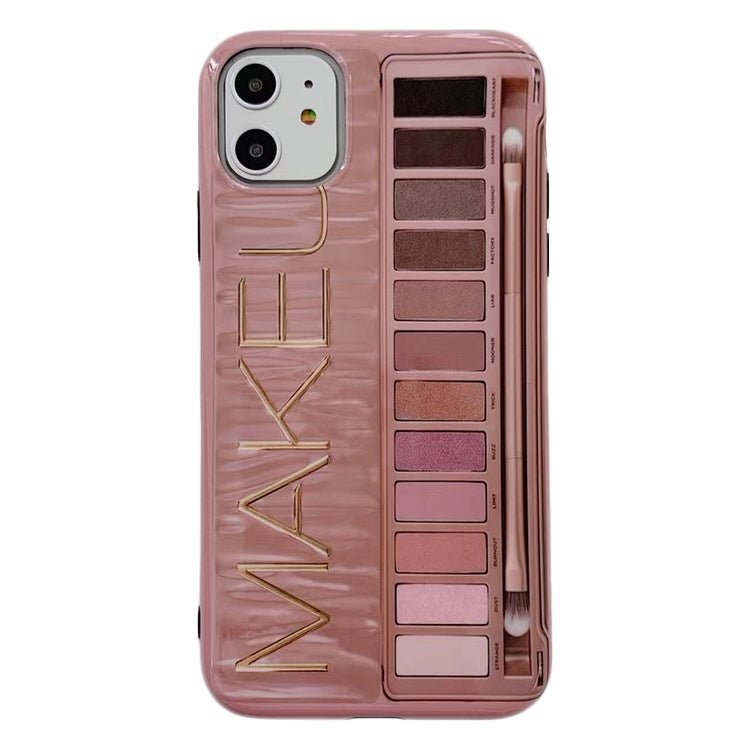 For iPhone 11 Pro Eyeshadow Box All-inclusive Shockproof Soft Protection Case