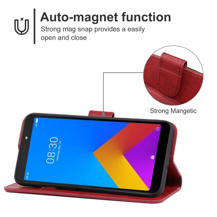 Leather Phone Case For Itel A55
