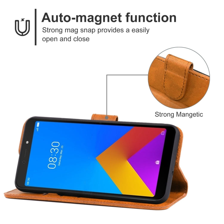 Leather Phone Case For Itel A55