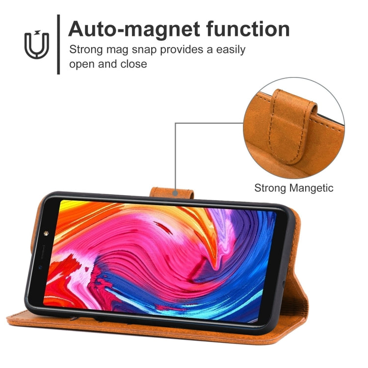 Leather Phone Case For Itel A56