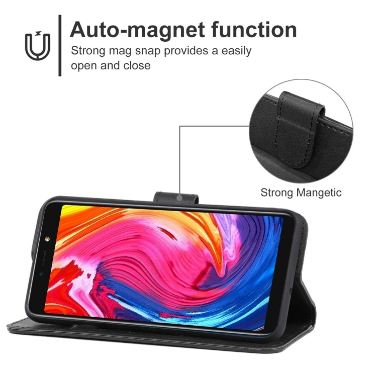 Leather Phone Case For Itel A56 Pro
