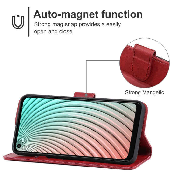 Leather Phone Case For Itel S16 Pro