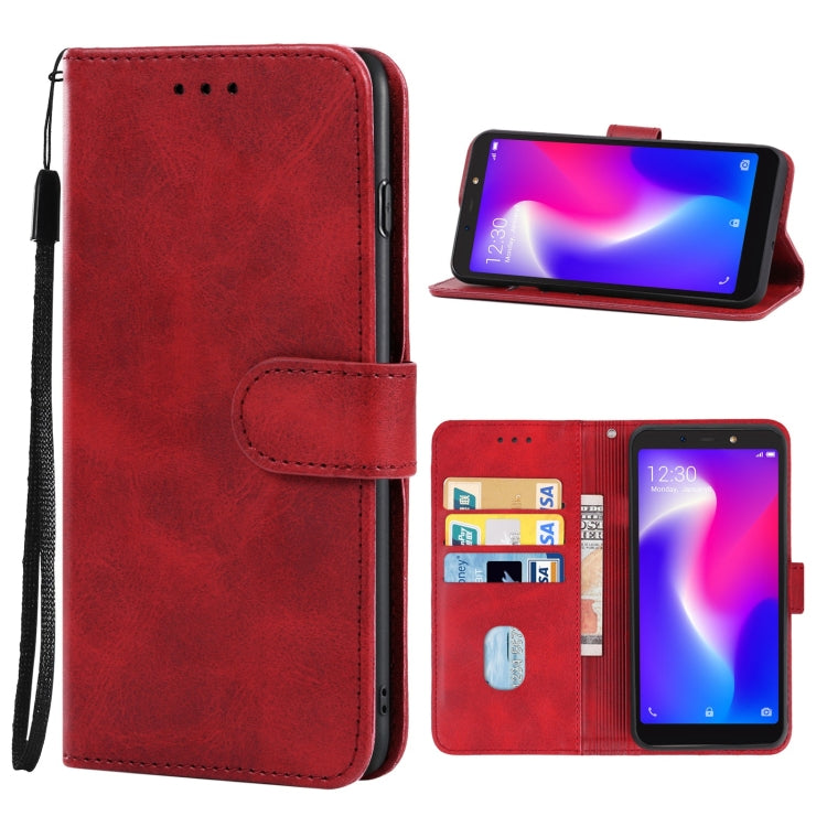Leather Phone Case For Itel S33