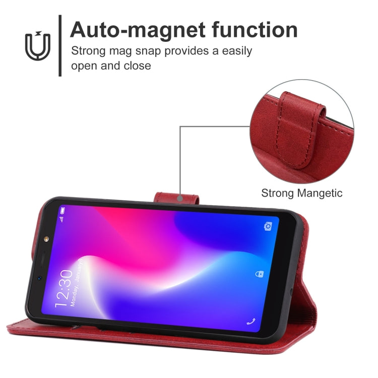 Leather Phone Case For Itel S33