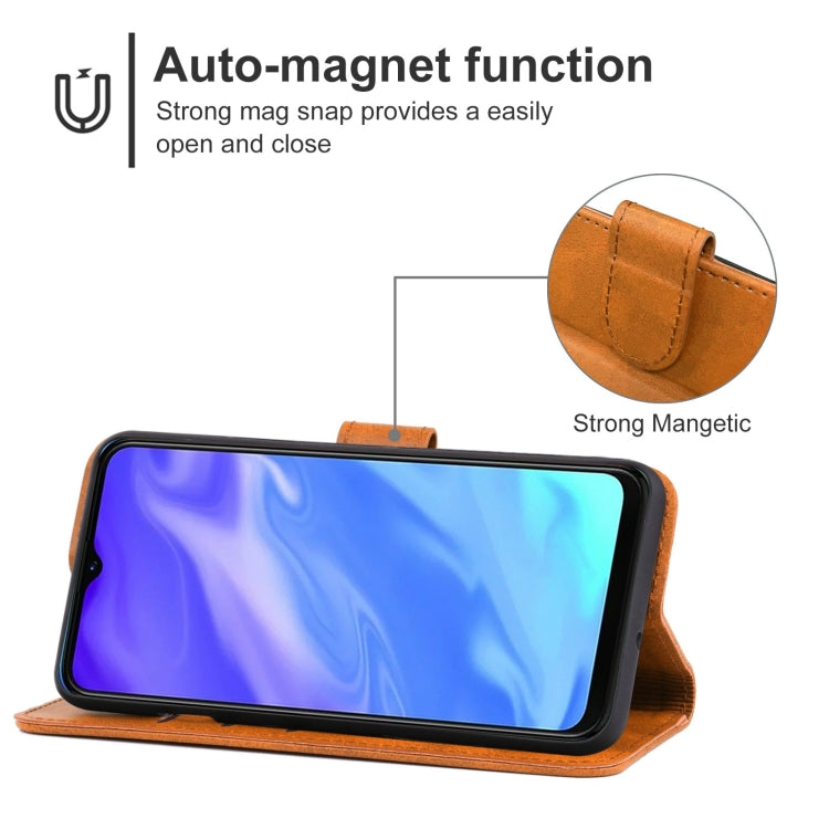 Leather Phone Case For Itel Vision 1 Pro