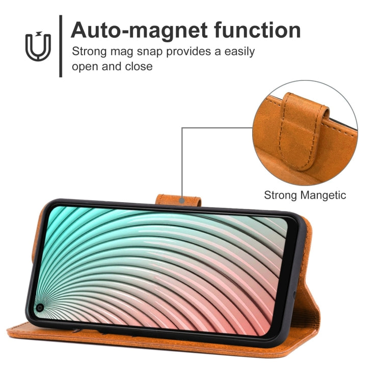 Leather Phone Case For Itel Vision 2