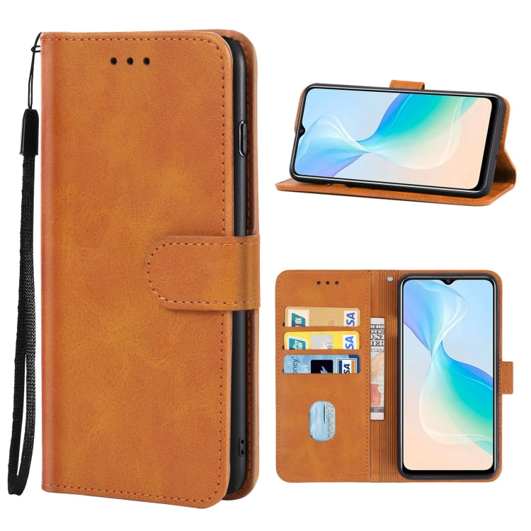 Leather Phone Case For vivo Y33T