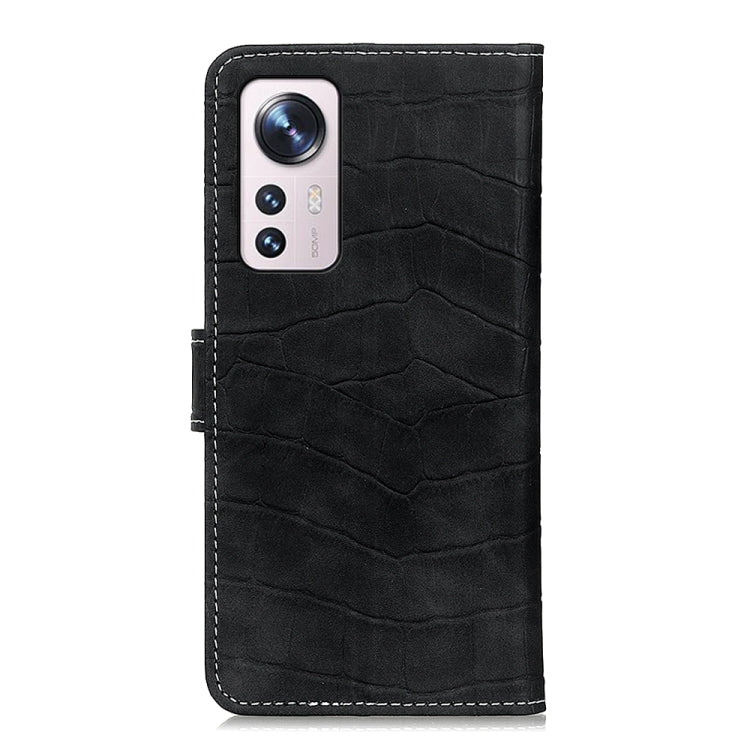 For Xiaomi 12 Pro / 12S Pro Crocodile Texture Leather Phone Case