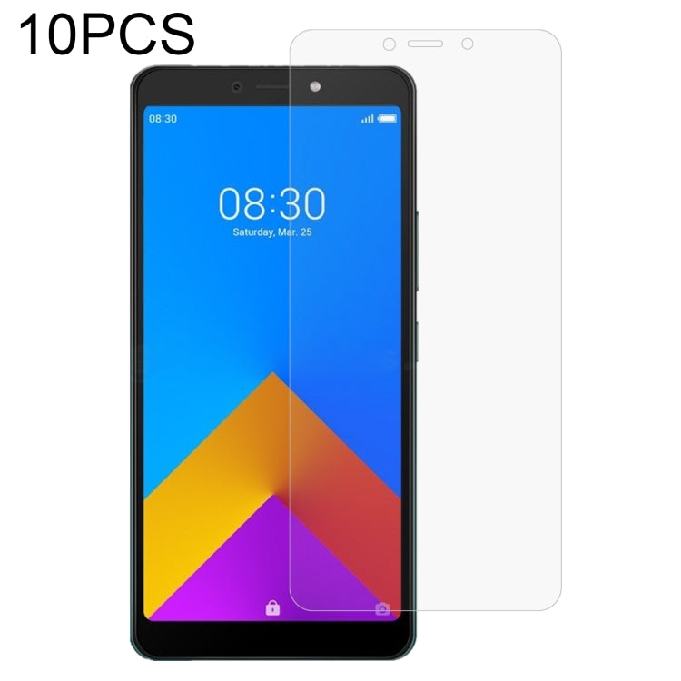 10 PCS 0.26mm 9H 2.5D Tempered Glass Film For Itel A55