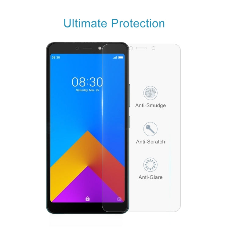 10 PCS 0.26mm 9H 2.5D Tempered Glass Film For Itel A55