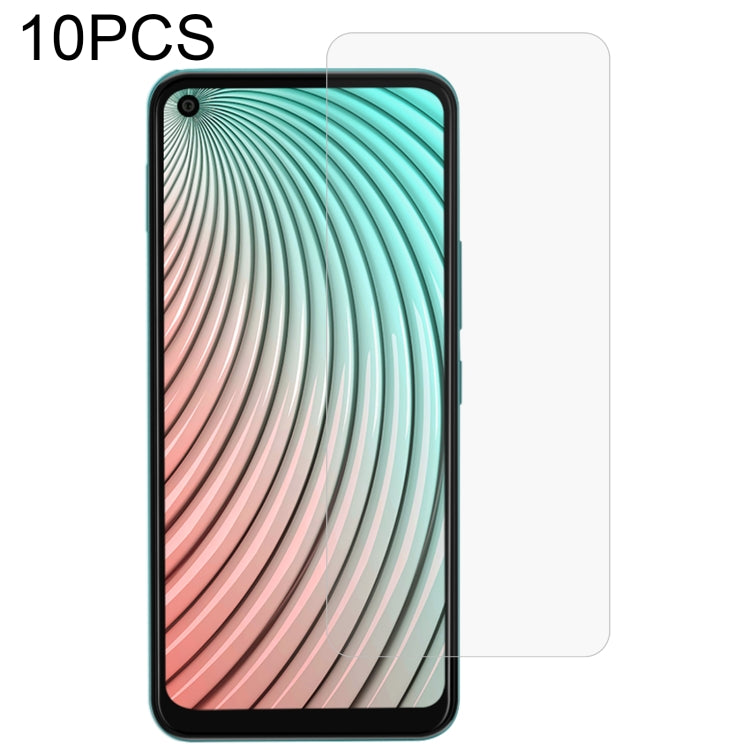 10 PCS 0.26mm 9H 2.5D Tempered Glass Film For Itel S16 Pro