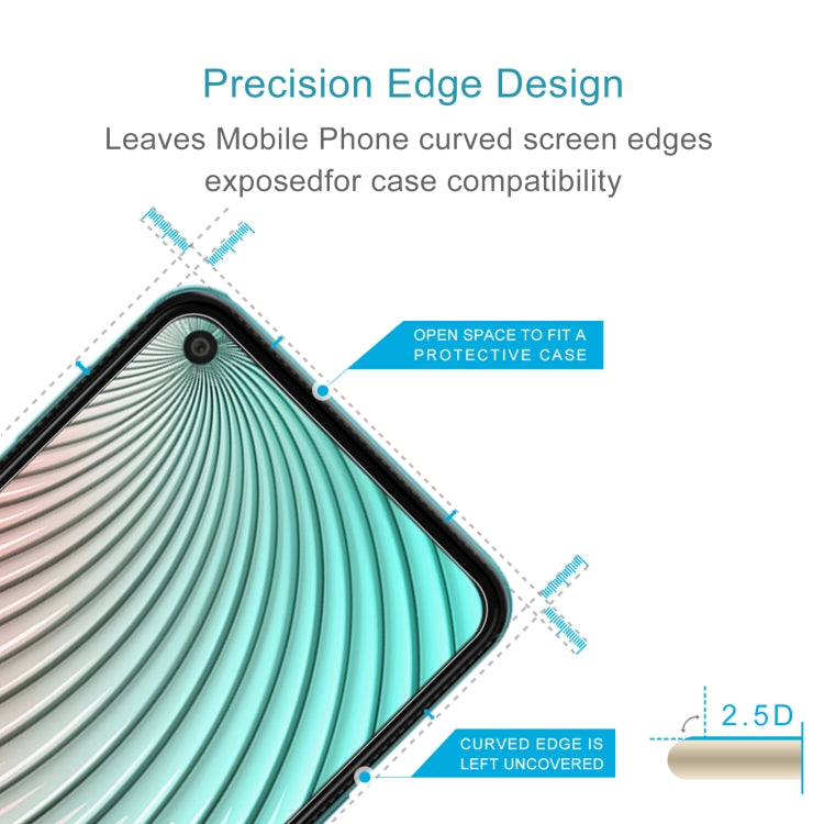10 PCS 0.26mm 9H 2.5D Tempered Glass Film For Itel S16 Pro