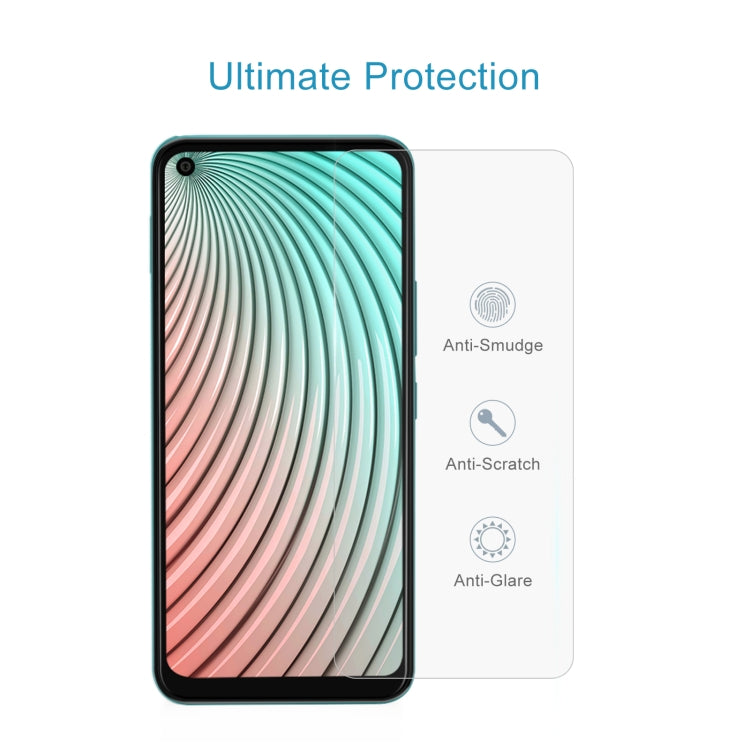 10 PCS 0.26mm 9H 2.5D Tempered Glass Film For Itel S16 Pro