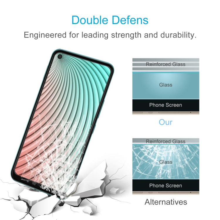50 PCS 0.26mm 9H 2.5D Tempered Glass Film For Itel S16 Pro