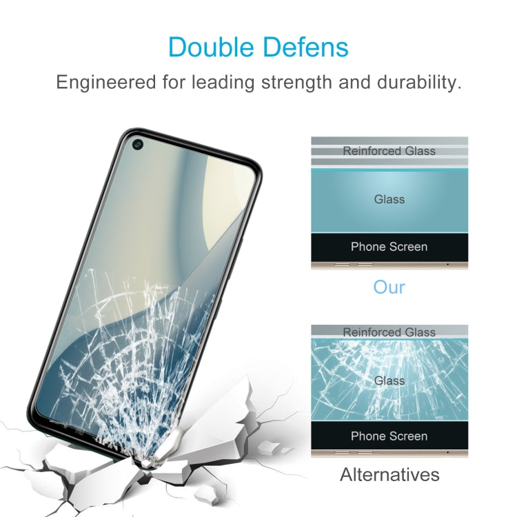 50 PCS 0.26mm 9H 2.5D Tempered Glass Film For Itel Vision 2