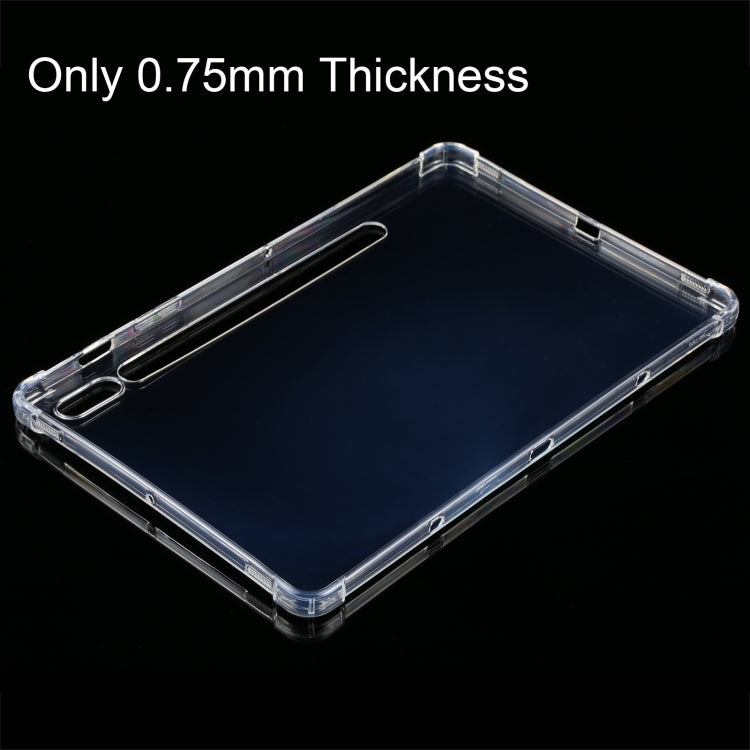 For Samsung Galaxy Tab S8 Ultra 14.6 inch 0.75mm Four-corner Shockproof Transparent TPU Tablet Case