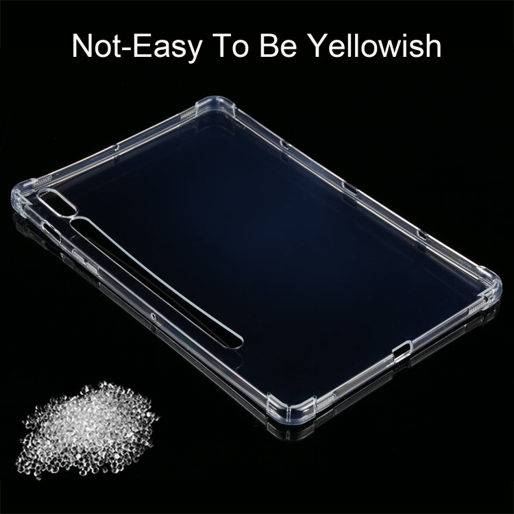 For Samsung Galaxy Tab S8 Ultra 14.6 inch 0.75mm Four-corner Shockproof Transparent TPU Tablet Case