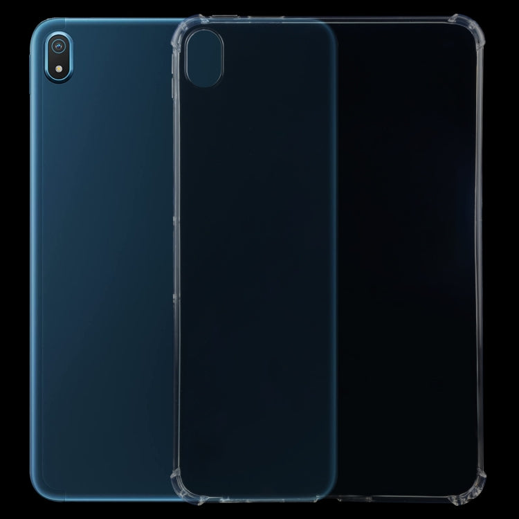 For Nokia T20 0.75mm Four-corner Shockproof Transparent TPU Tablet Case