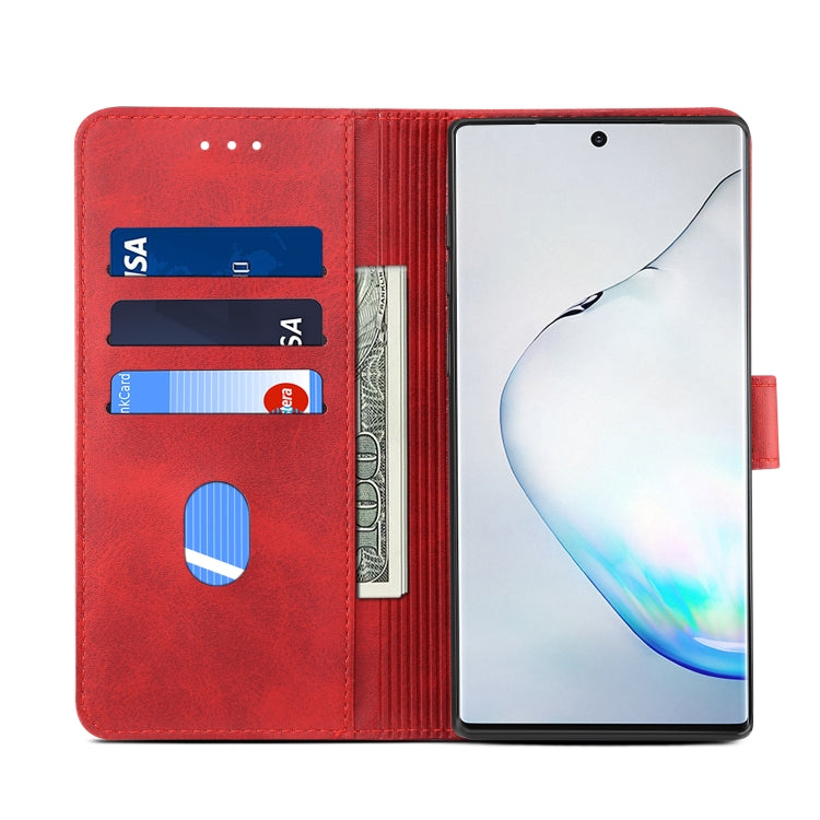 For Galaxy Note 10 GUSSIM Business Style Horizontal Flip Leather Case with Holder & Card Slots & Wallet