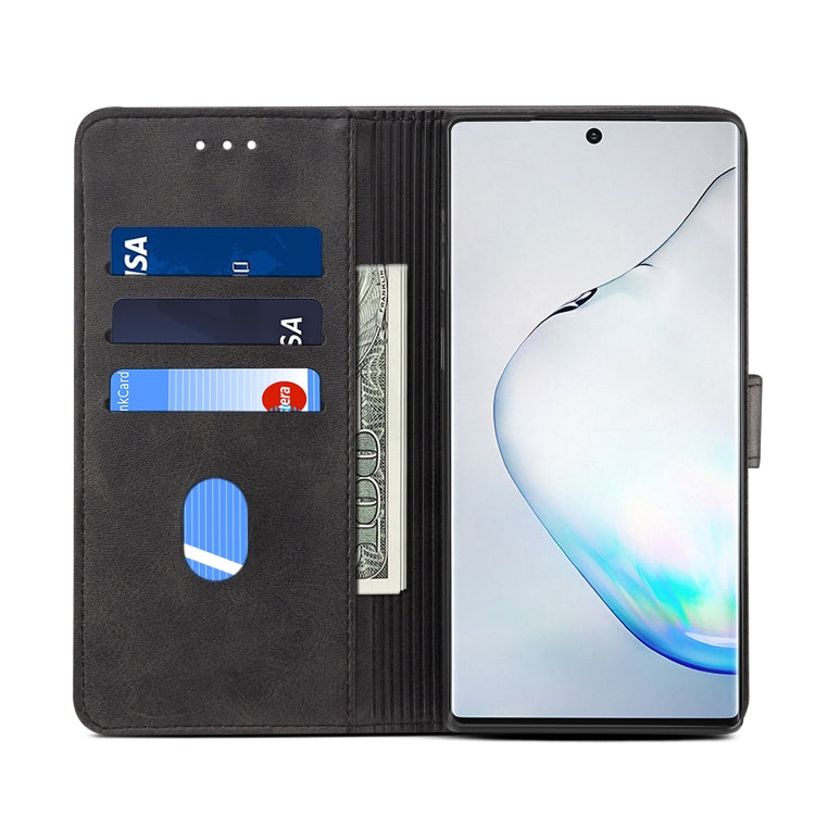 For Galaxy Note 10+ GUSSIM Business Style Horizontal Flip Leather Case with Holder & Card Slots & Wallet