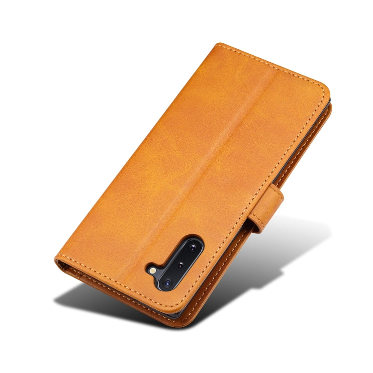 For Galaxy Note 10+ GUSSIM Business Style Horizontal Flip Leather Case with Holder & Card Slots & Wallet