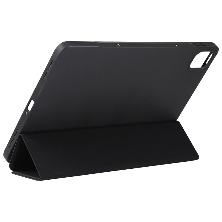 For Xiaomi Mi Pad 5 TPU Three-fold Leather Tablet Case