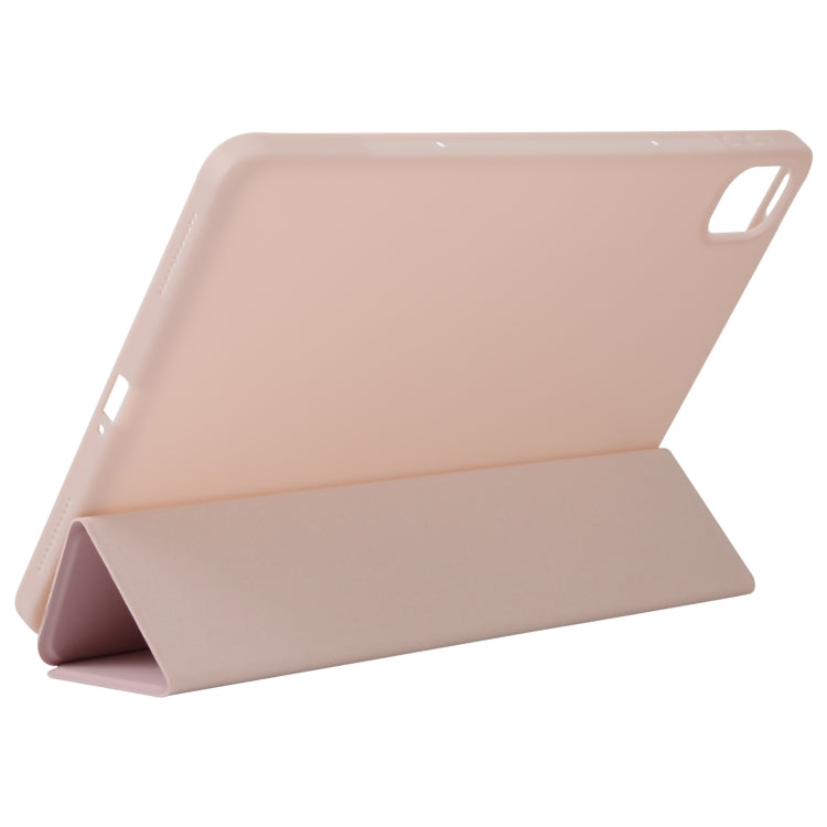 For Xiaomi Mi Pad 5 TPU Three-fold Leather Tablet Case