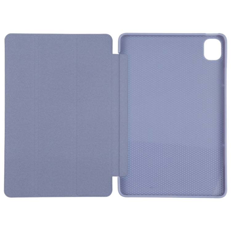 For Xiaomi Mi Pad 5 TPU Three-fold Leather Tablet Case