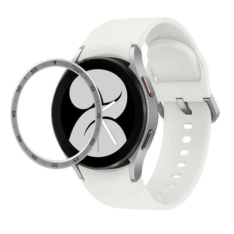 For Samsung Galaxy Watch4 44mm Smart Watch Time Steel Bezel Ring
