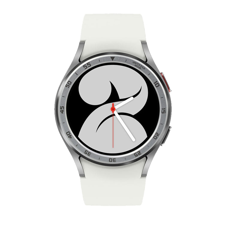 For Samsung Galaxy Watch4 44mm Smart Watch Time Steel Bezel Ring