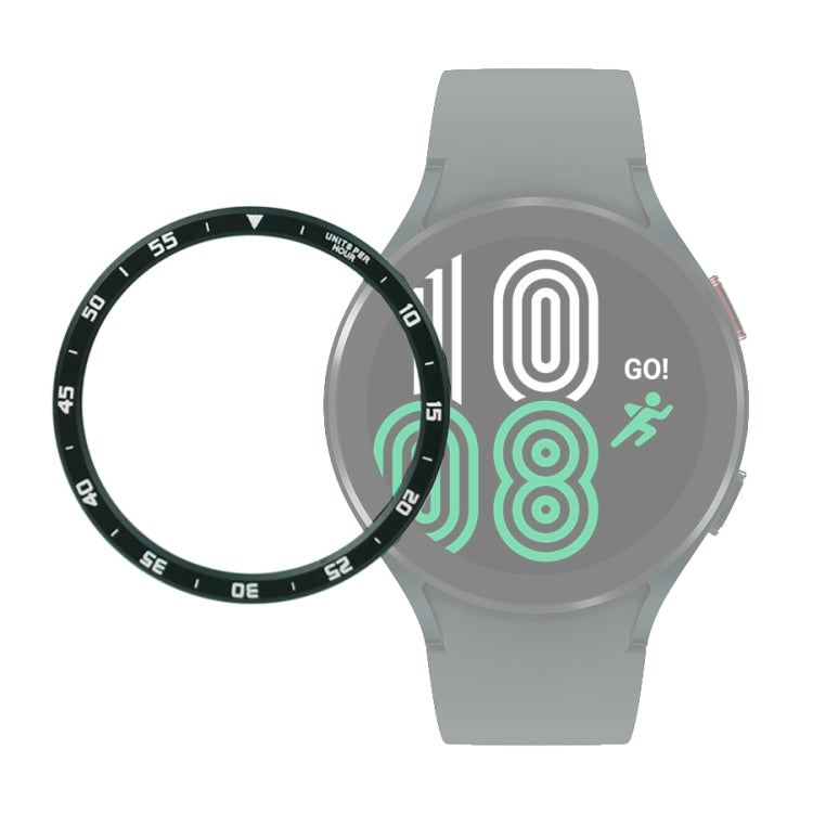 For Samsung Galaxy Watch4 44mm Smart Watch Time Steel Bezel Ring
