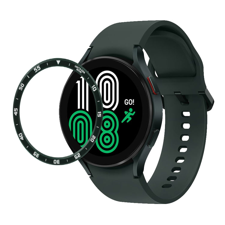 For Samsung Galaxy Watch4 44mm Smart Watch Time Steel Bezel Ring