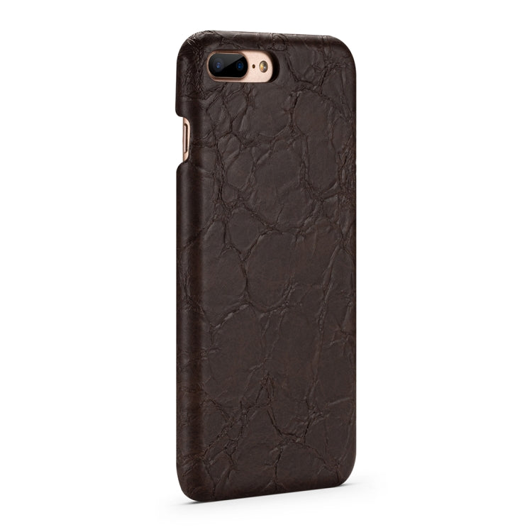 For iPhone 8 Plus / 7 Plus Retro Dragon Texture Phone Case