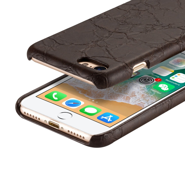 For iPhone SE 2022 / SE 2020 / 8 / 7 Retro Dragon Texture Phone Case